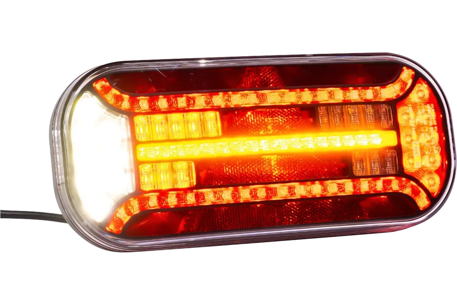 FRISTOM FT610 PILOTO TRASERO LED 6 FUNCIONES DERECHO