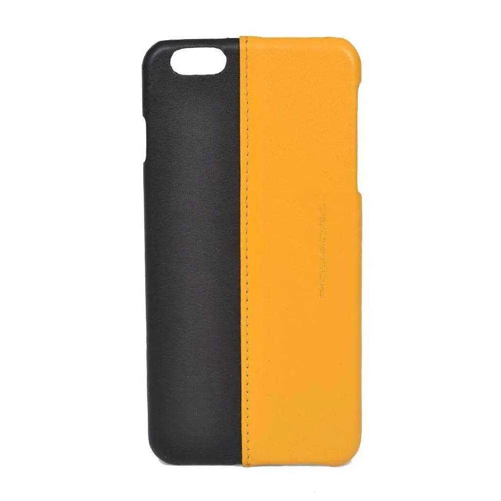 Funda Iphone 6 plus Piquadro AC3441S80/G Color Negro y Amarillo