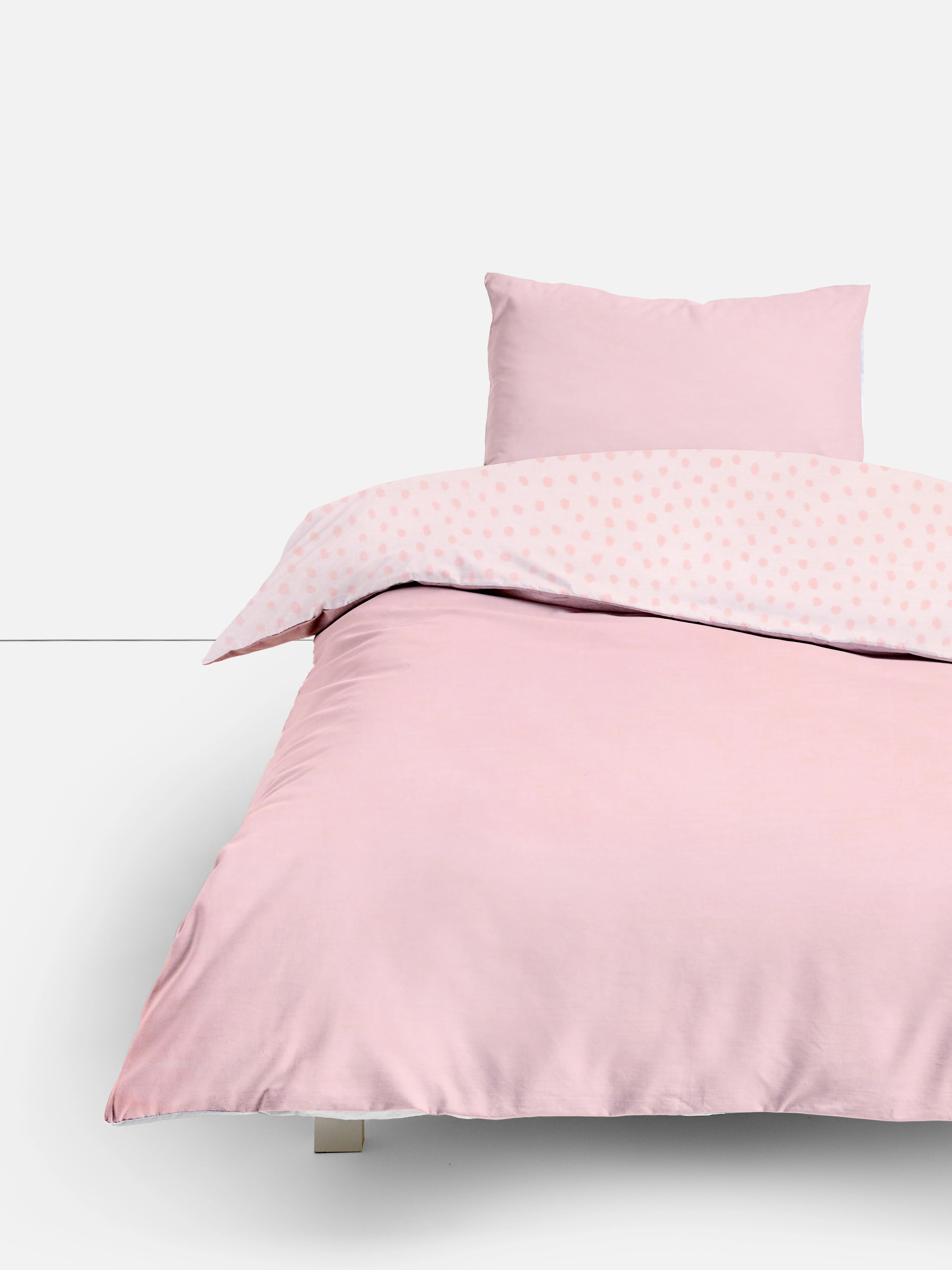 Funda nórdica reversible pastel para cama individual