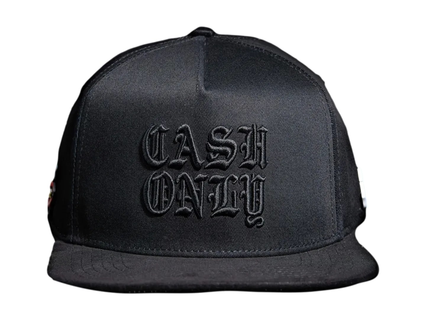 Gorra Cash Only Banda Color Negro