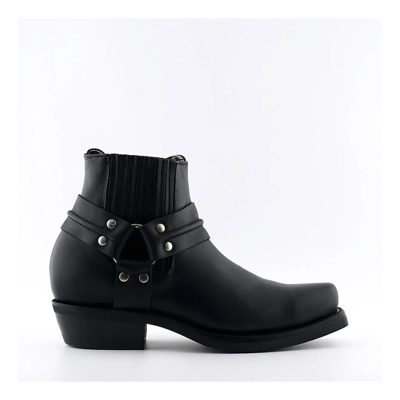Grinders Renegade Lo Black Botas de Cuero Unisex