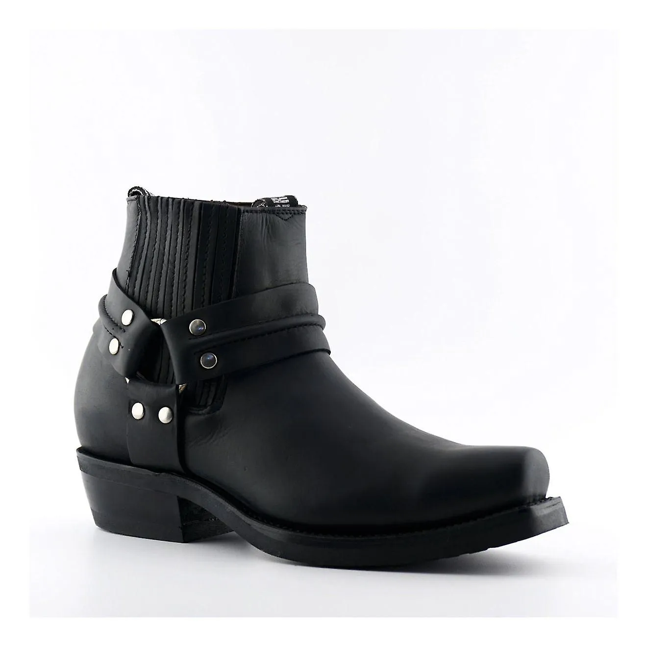 Grinders Renegade Lo Black Botas de Cuero Unisex