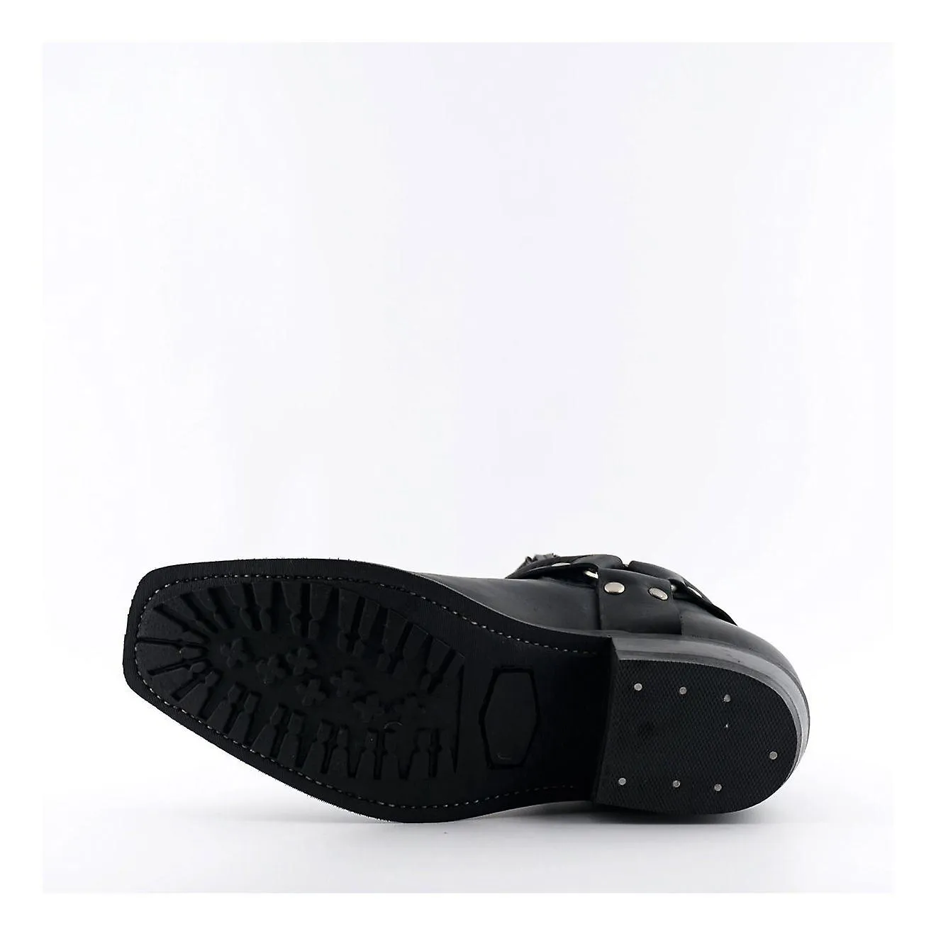 Grinders Renegade Lo Black Botas de Cuero Unisex