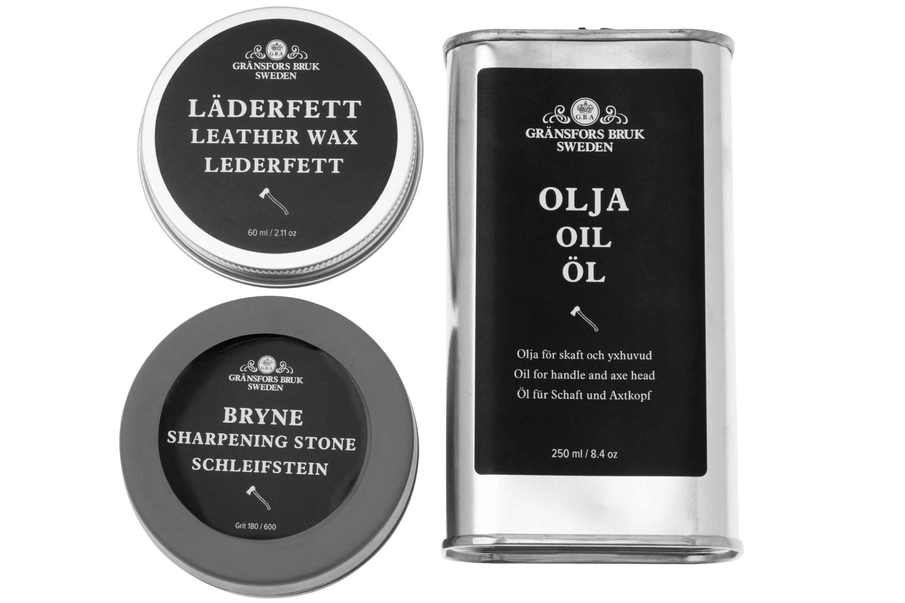 Gränsfors Bruk Axe Care Kit 4038, kit de mantenimiento