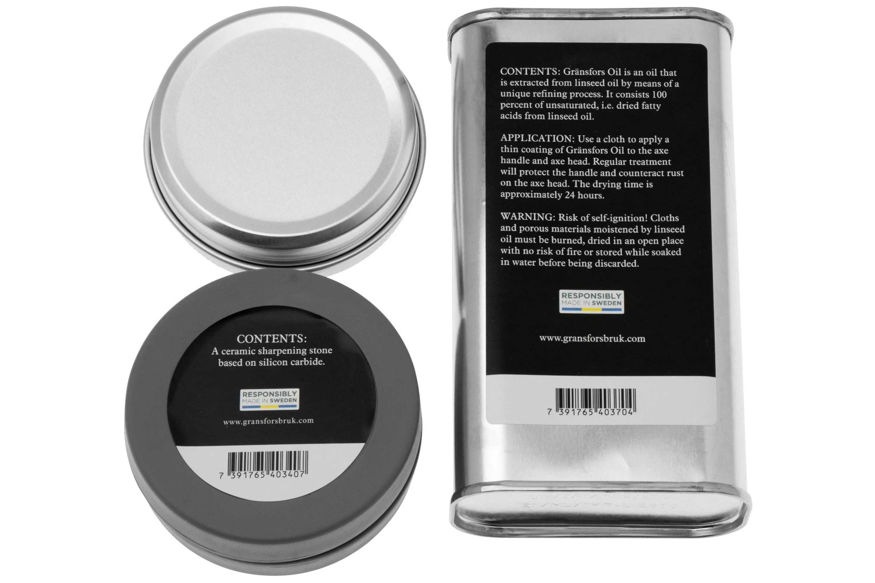 Gränsfors Bruk Axe Care Kit 4038, kit de mantenimiento