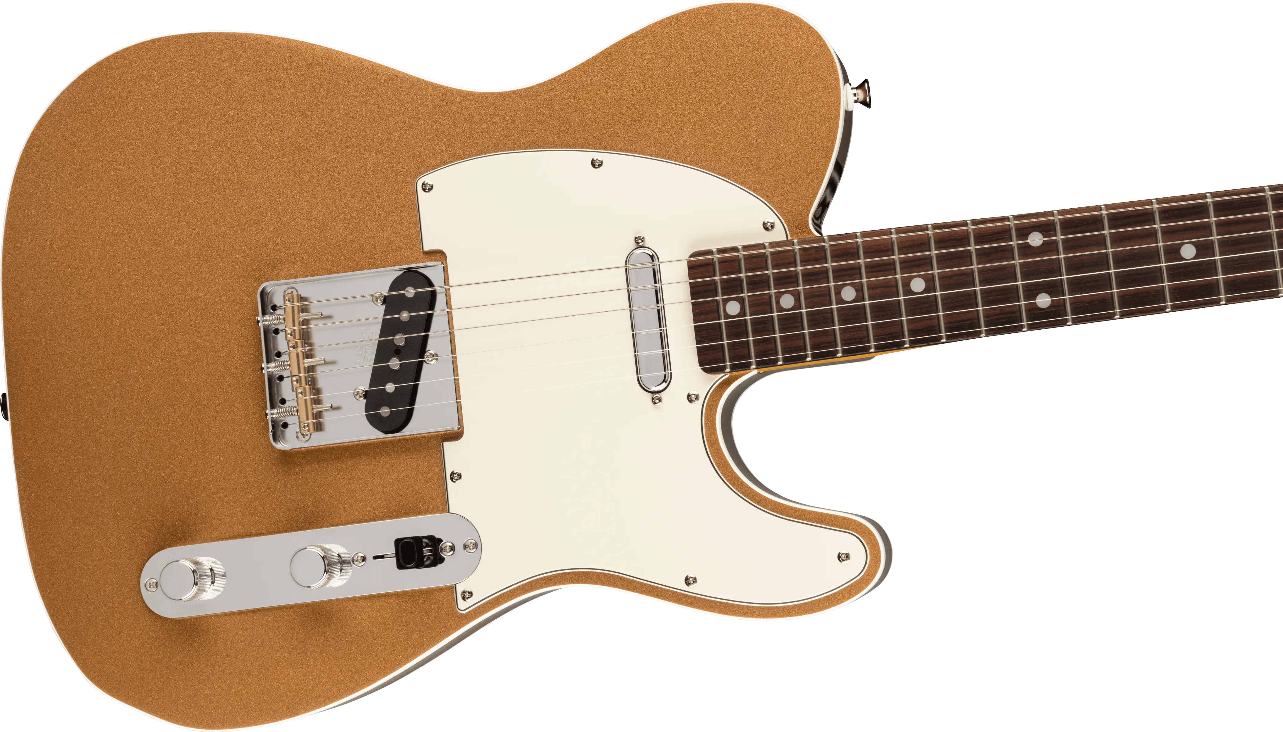 Guitarra Electrica Fender JV Modified '60s Custom Telecaster®, diapasón de palisandro, Firemist Gold 0251900353 