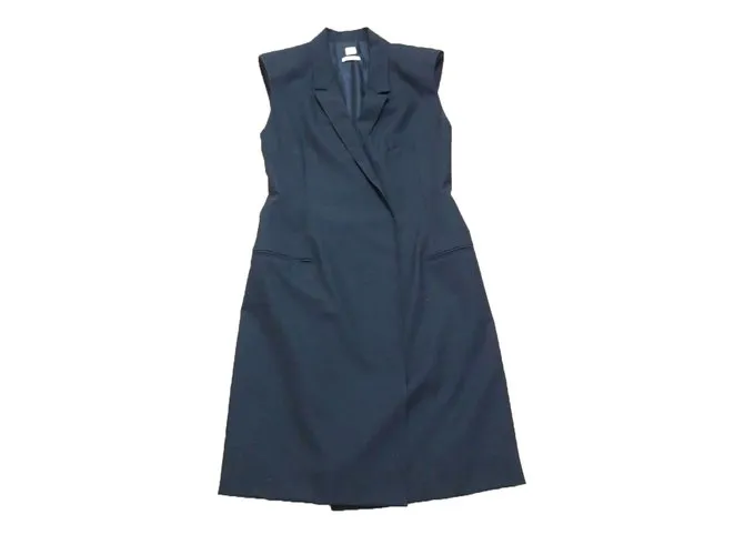 Hermès Vestido Azul 