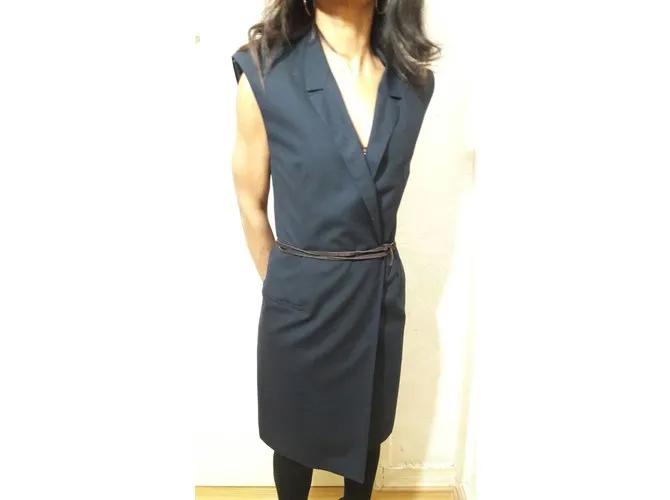 Hermès Vestido Azul 