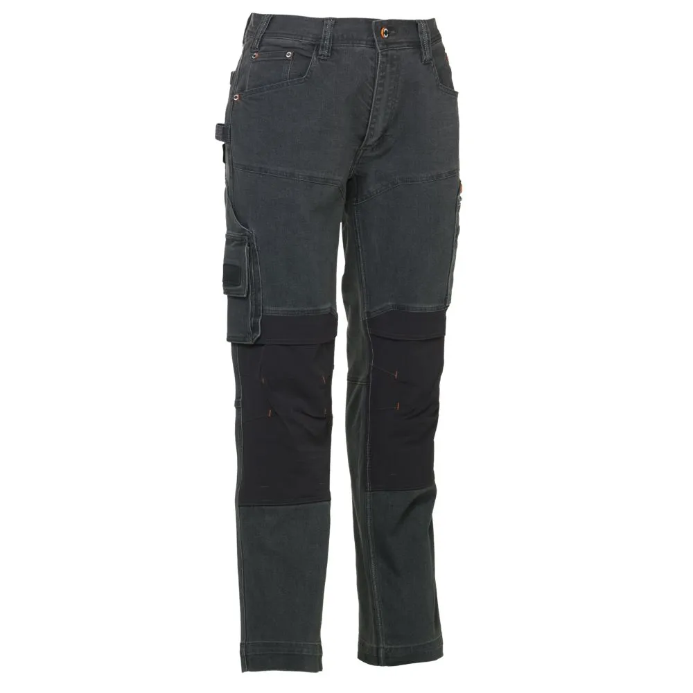 Herock Sphinx, pantalón vaquero de trabajo, negro (cintura 33