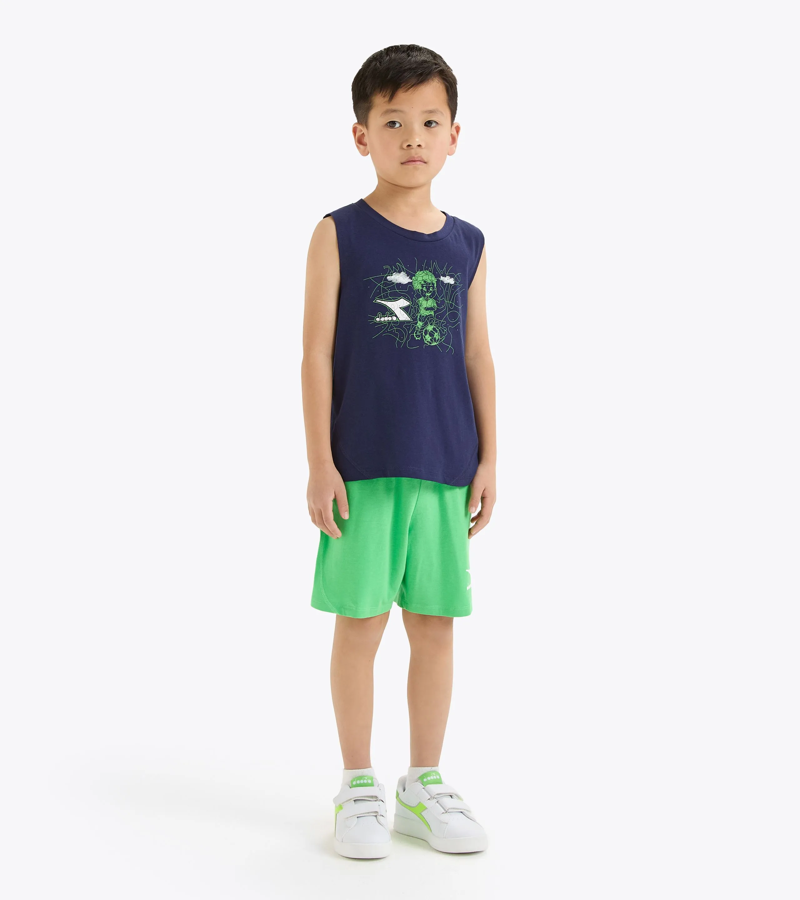 JB. SET SL RIDDLE CONJUNTO DEPORTIVO  CAMISETA SIN MANGAS Y PANTALONES CORTOS  NI&NTILDE;OS Y ADOLESCENTES