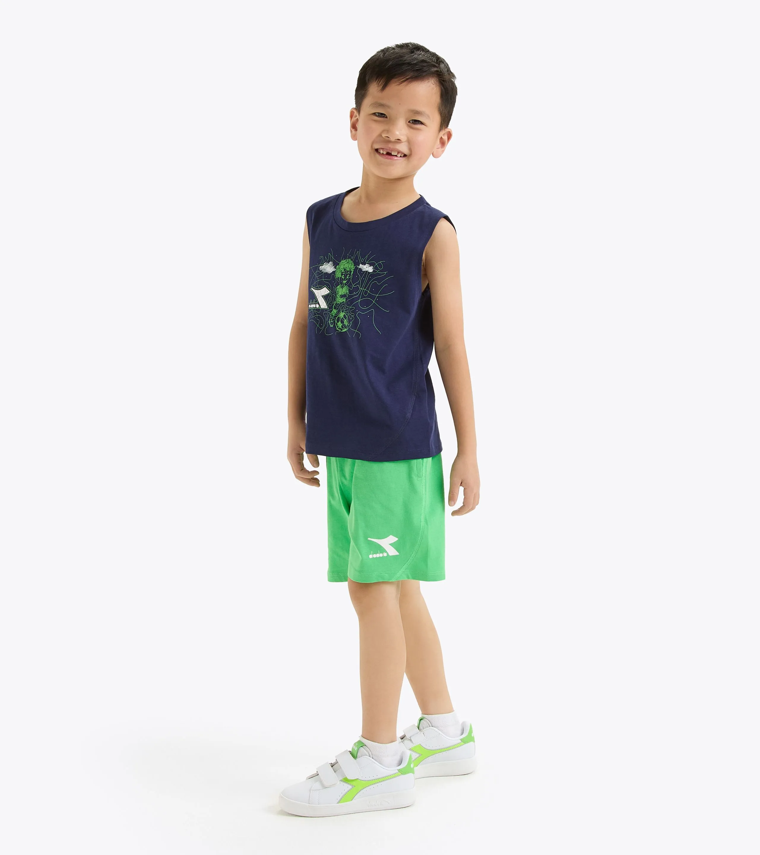 JB. SET SL RIDDLE CONJUNTO DEPORTIVO  CAMISETA SIN MANGAS Y PANTALONES CORTOS  NI&NTILDE;OS Y ADOLESCENTES