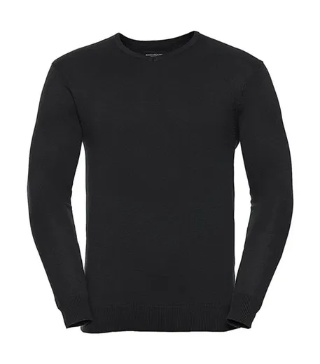 Jersey cuello V de punto