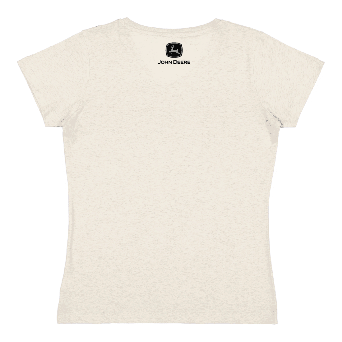 JOHN DEERE JW8802Y9JDRS8JM CAMISETA PARA MUJER 100% ALGODON BEIGE TALLA M