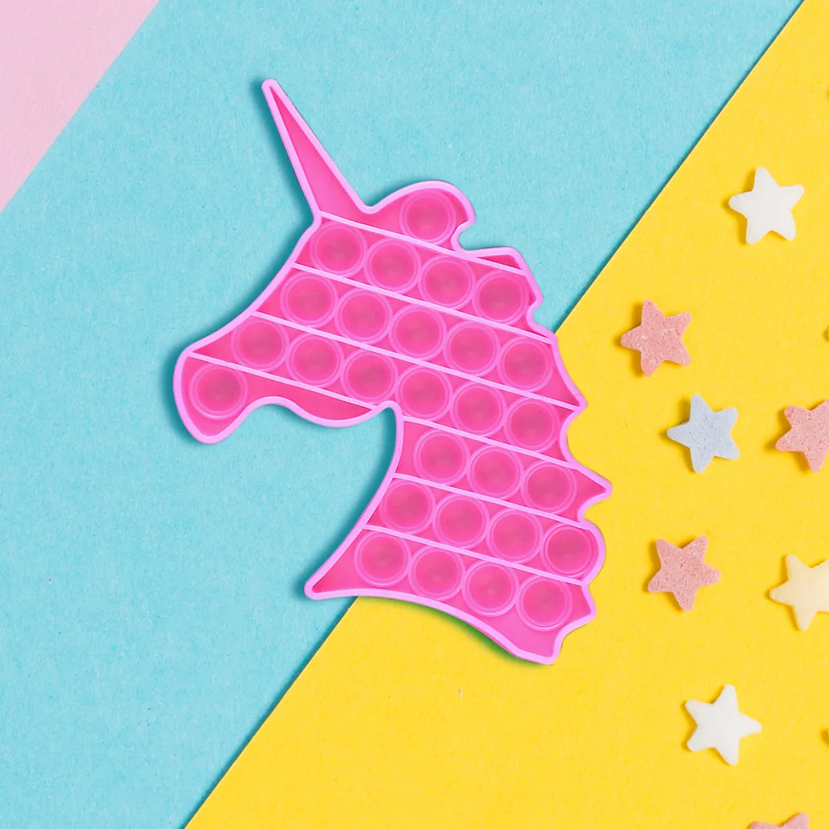 Juguete de Unicornio color Rosa para Aliviar el Estrés