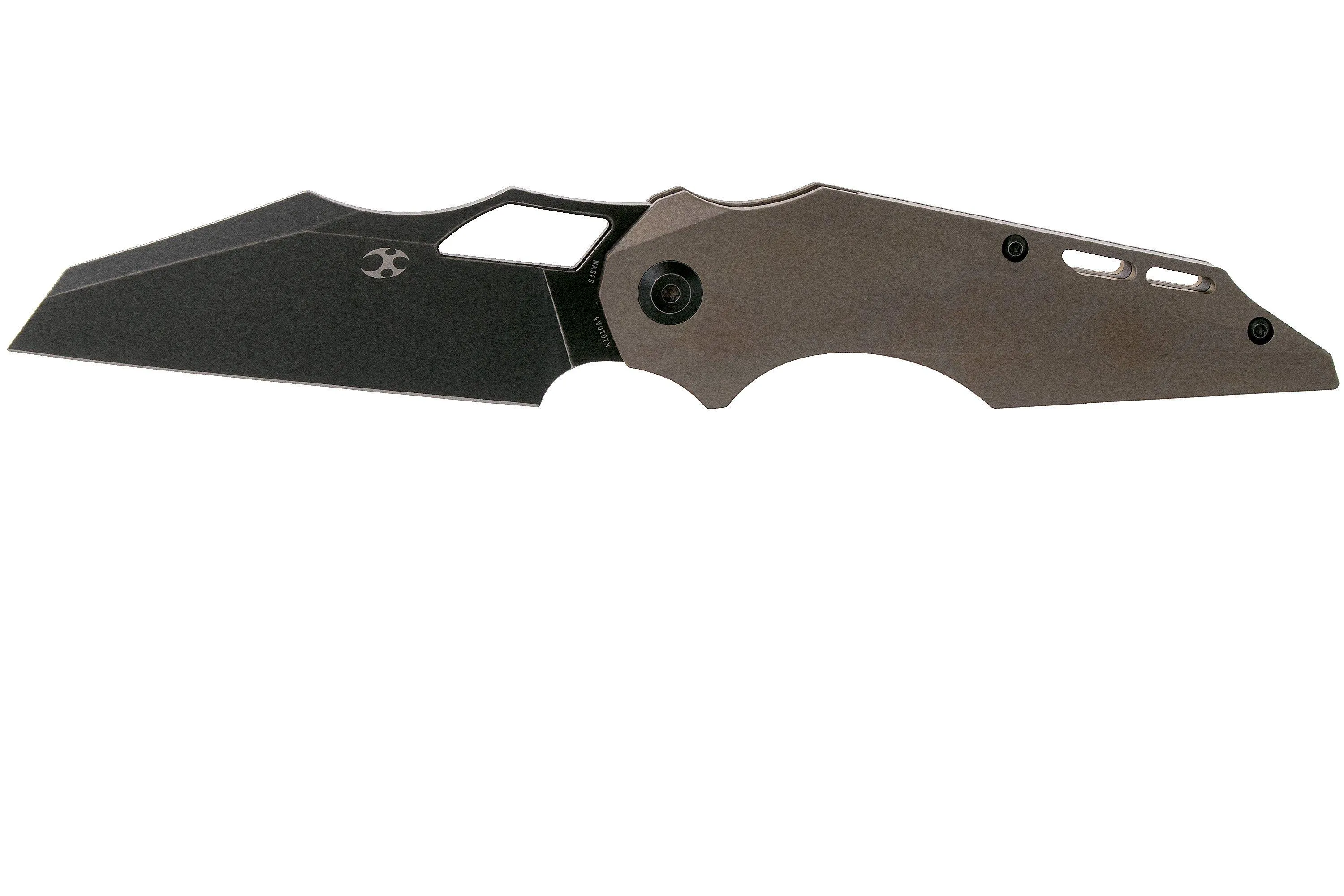 Kansept Genesis K1010A5 Bronze Titanium navaja, Jelly Jerry design