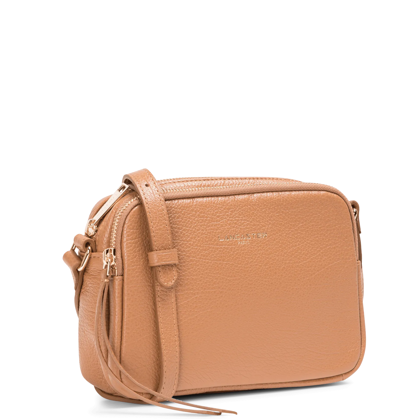 LANCASTER PARIS DUNE  MINIBOLSO BANDOLERA EN MARRON