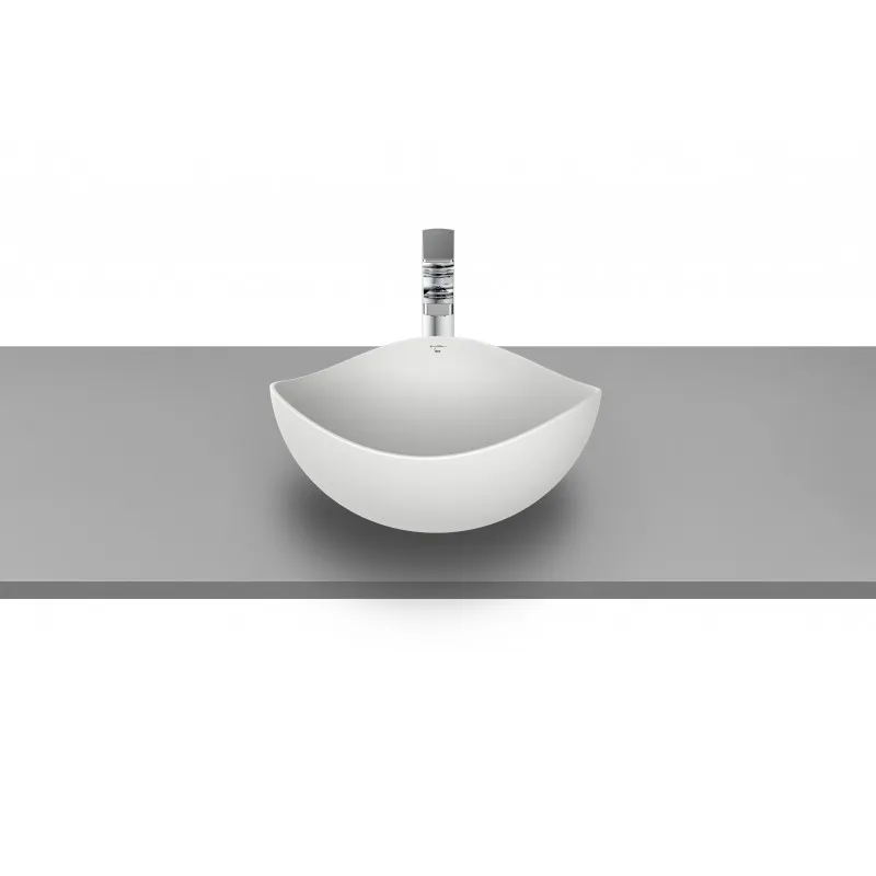 LAVABO DE FINECERAMIC® DE SOBRE ENCIMERA OHTAKE  ROCA