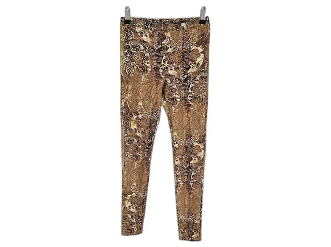 Leggings Just Cavalli Castaño 