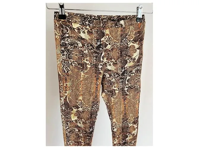 Leggings Just Cavalli Castaño 