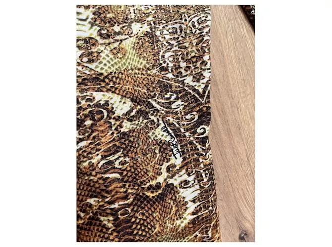 Leggings Just Cavalli Castaño 
