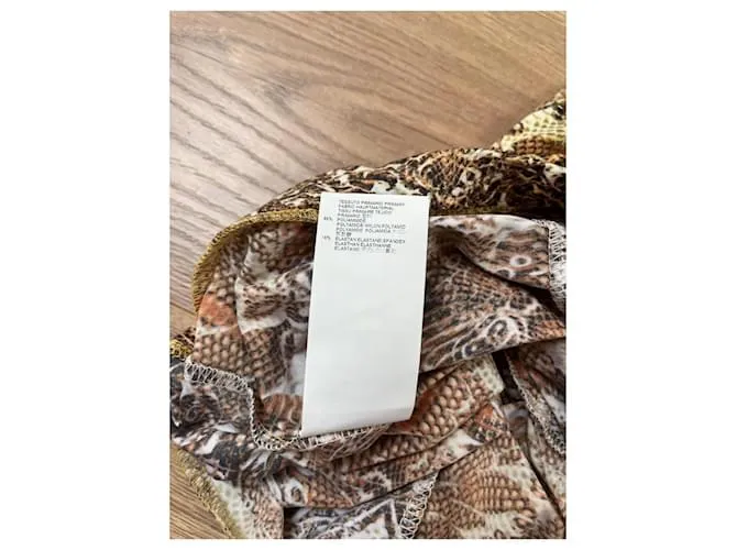 Leggings Just Cavalli Castaño 