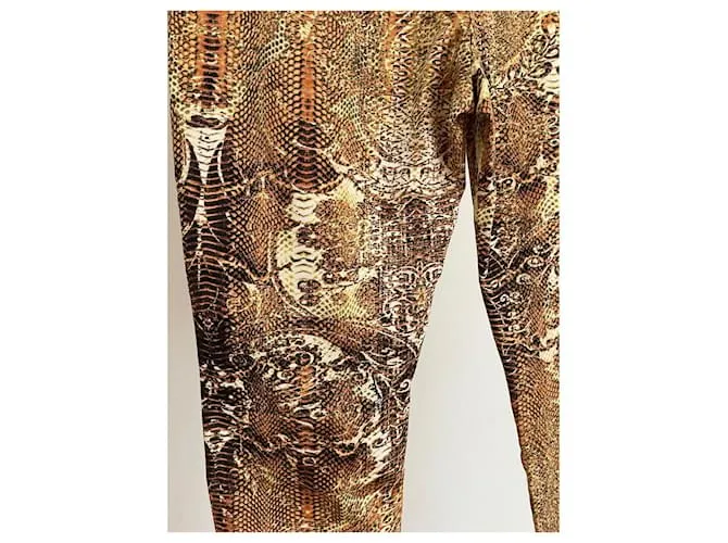 Leggings Just Cavalli Castaño 