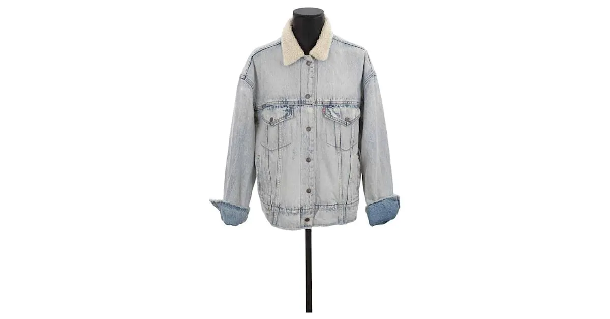 Levi's Chaqueta de algodón Azul 