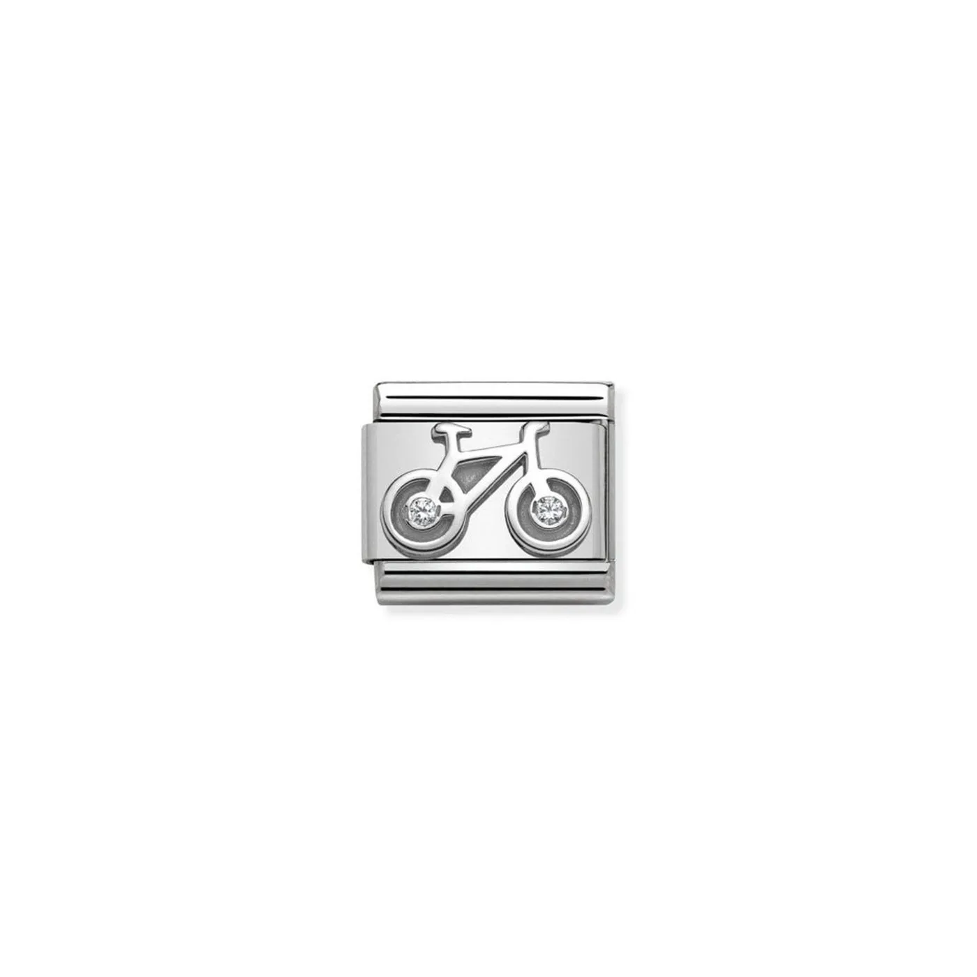 Link Nomination Acero y Plata "Bicicleta" 330311 04