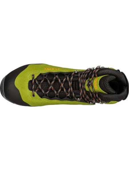 LOWA Botas Cadin II GTX Mid Hombre Lime/Flame