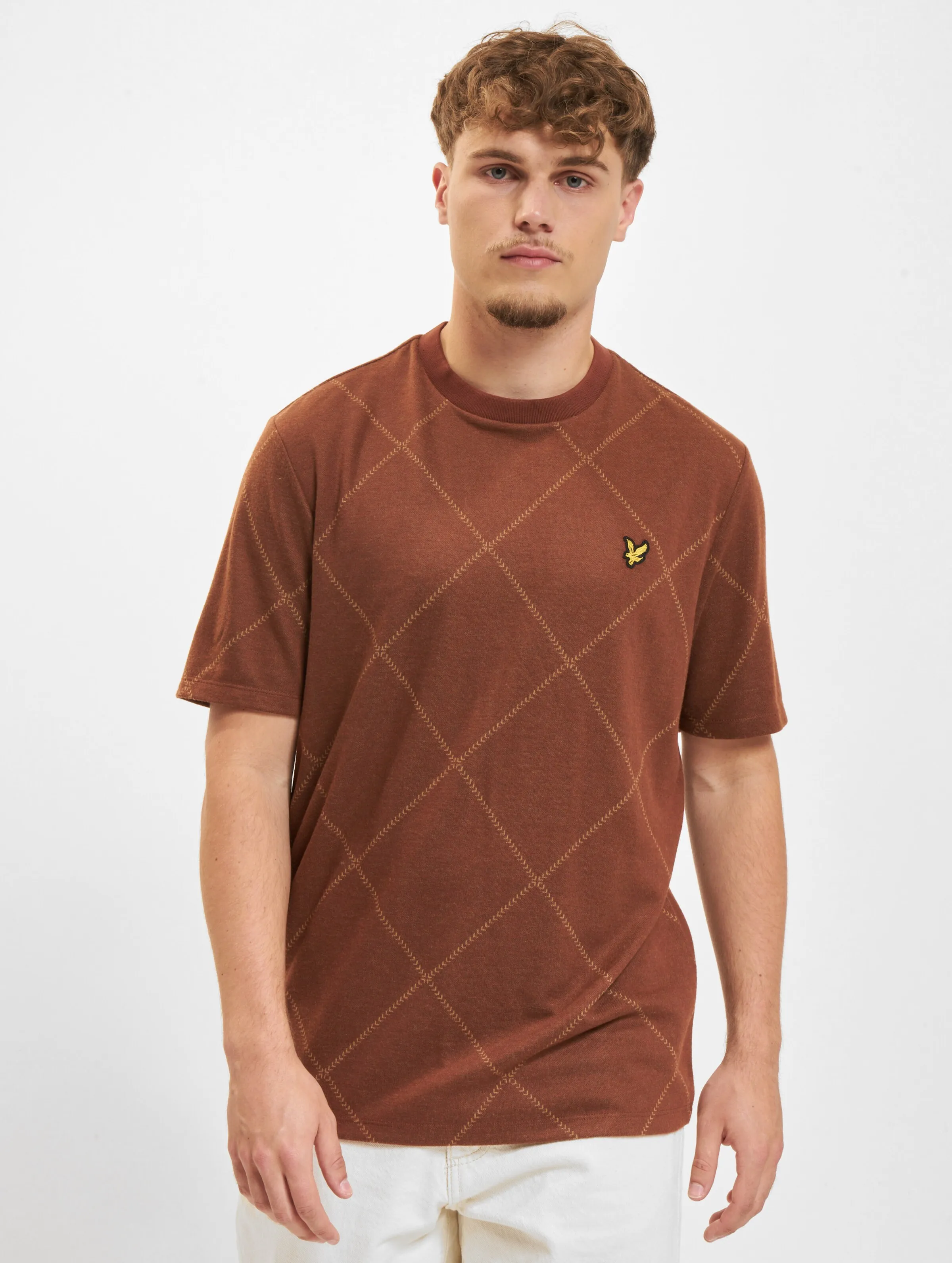 Lyle & Scott Brushed Stripe