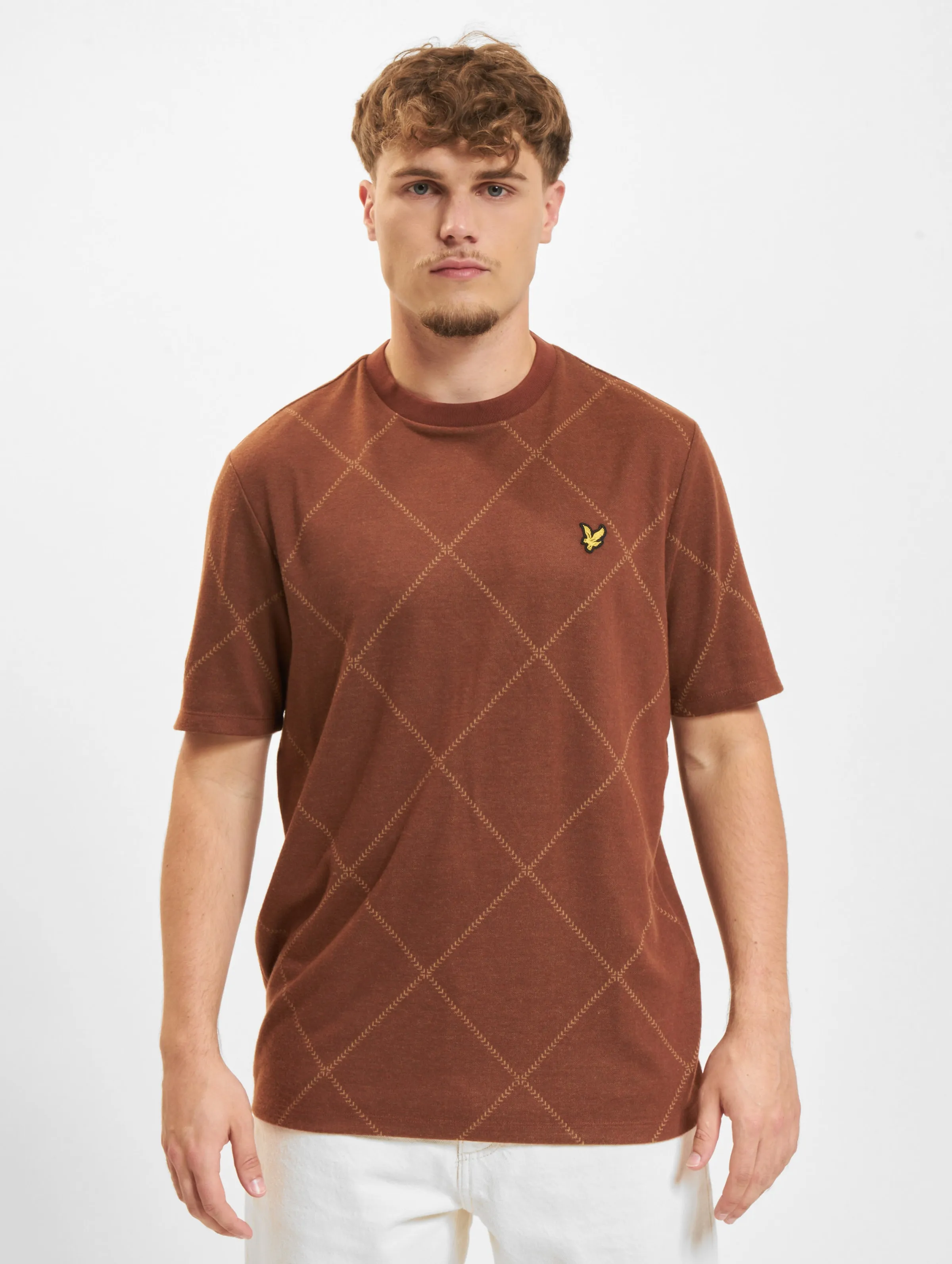 Lyle & Scott Brushed Stripe