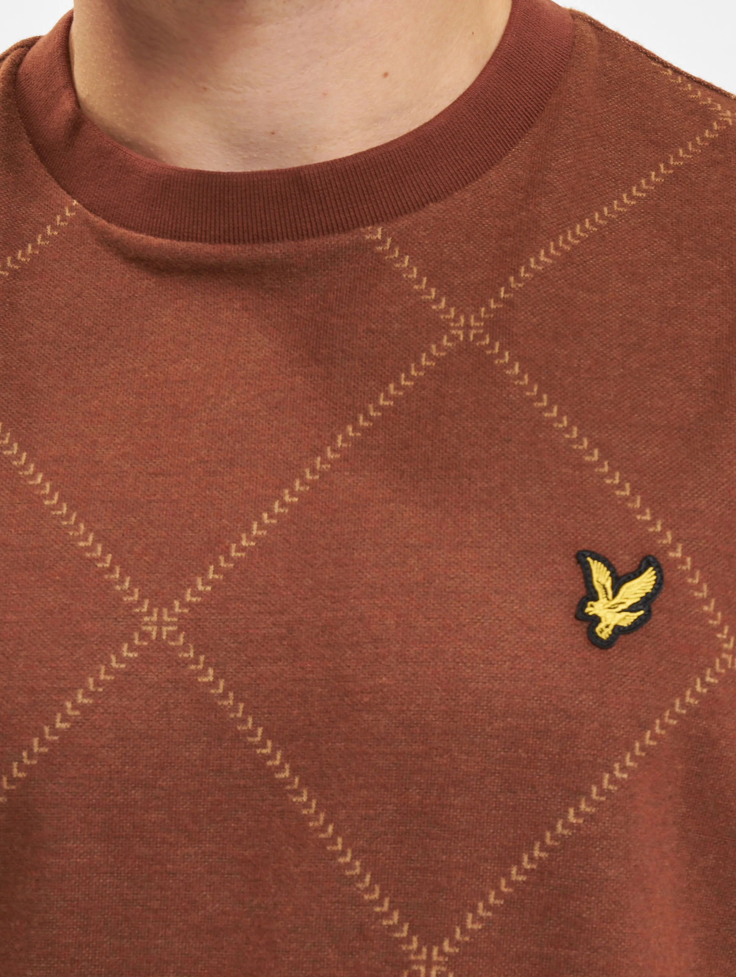 Lyle & Scott Brushed Stripe