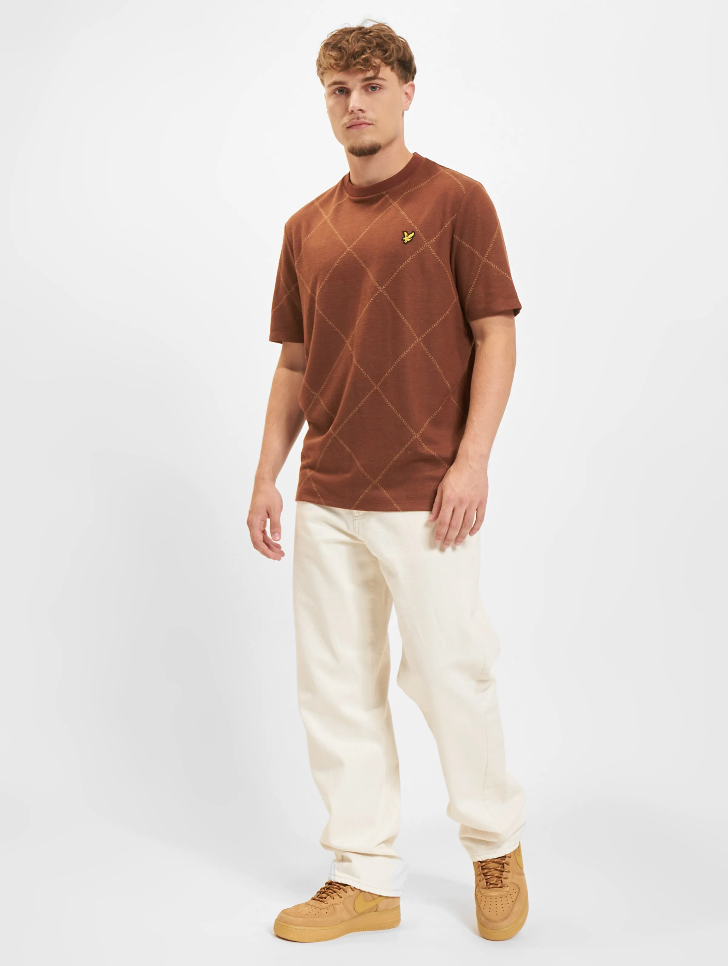 Lyle & Scott Brushed Stripe