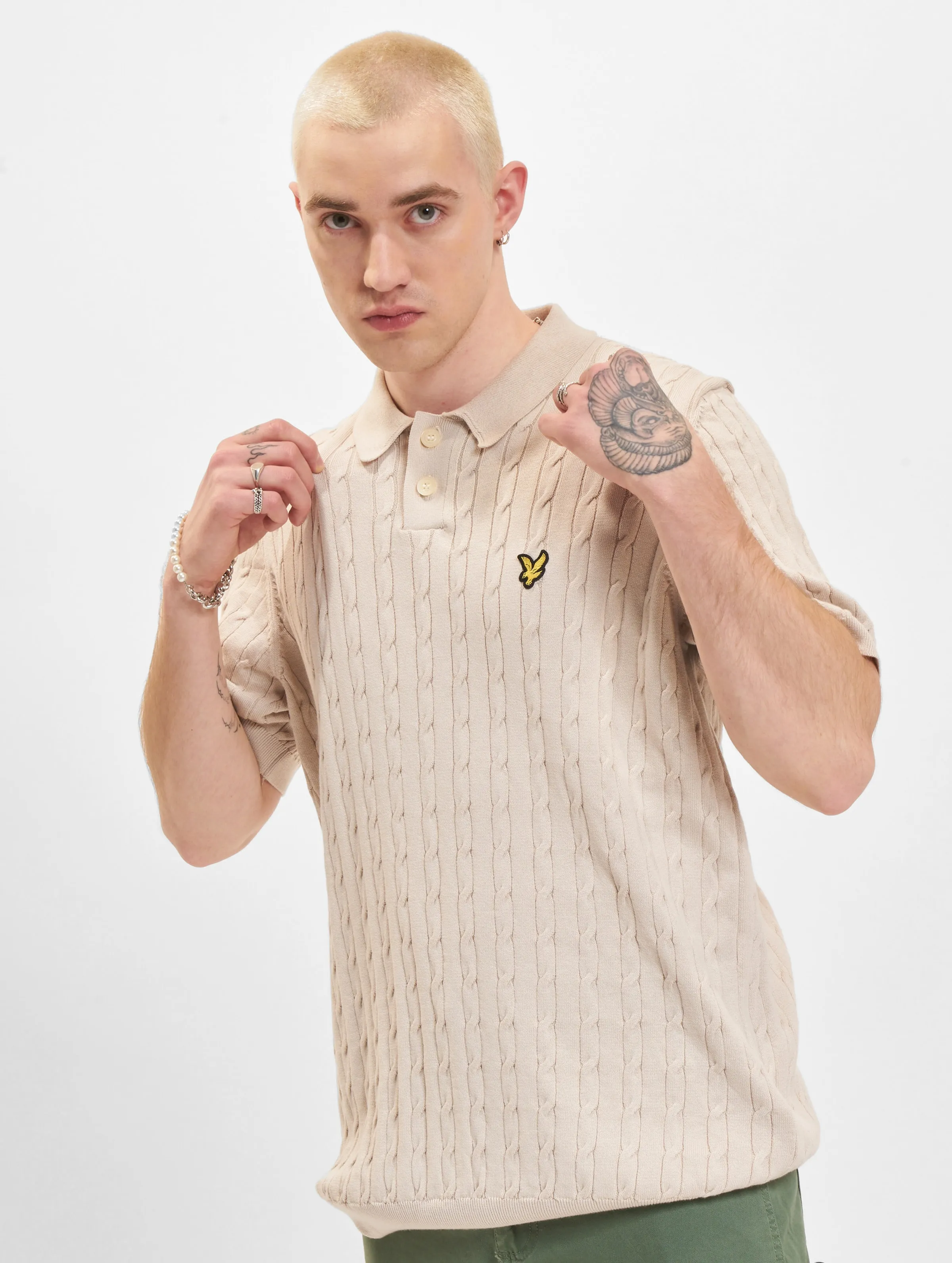 Lyle & Scott Cable Knitted