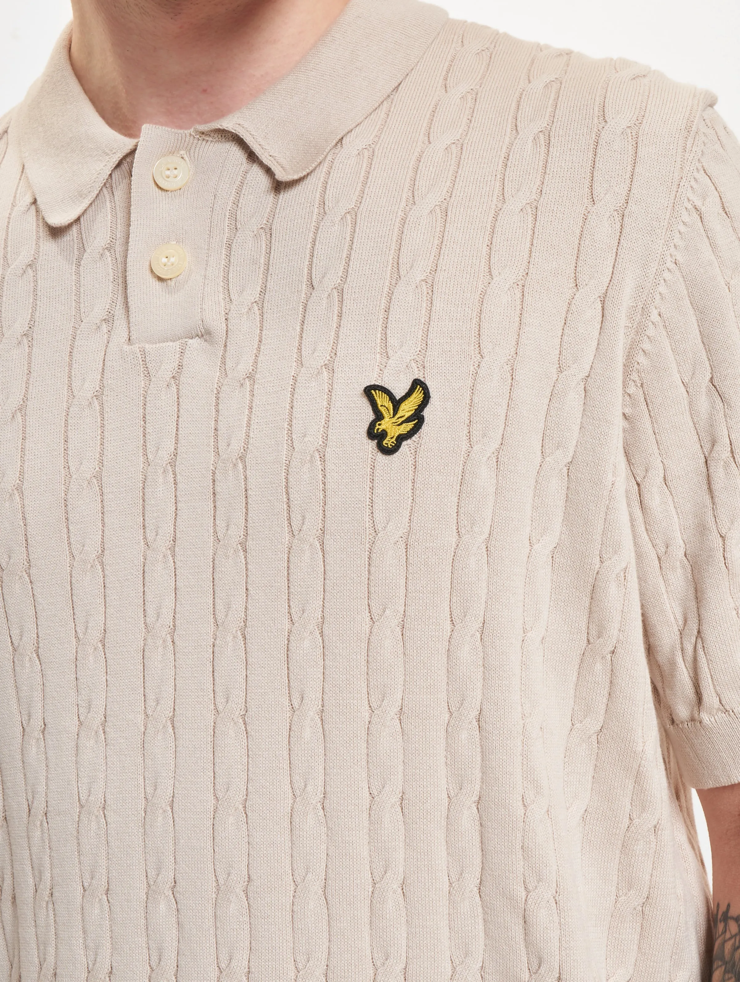 Lyle & Scott Cable Knitted