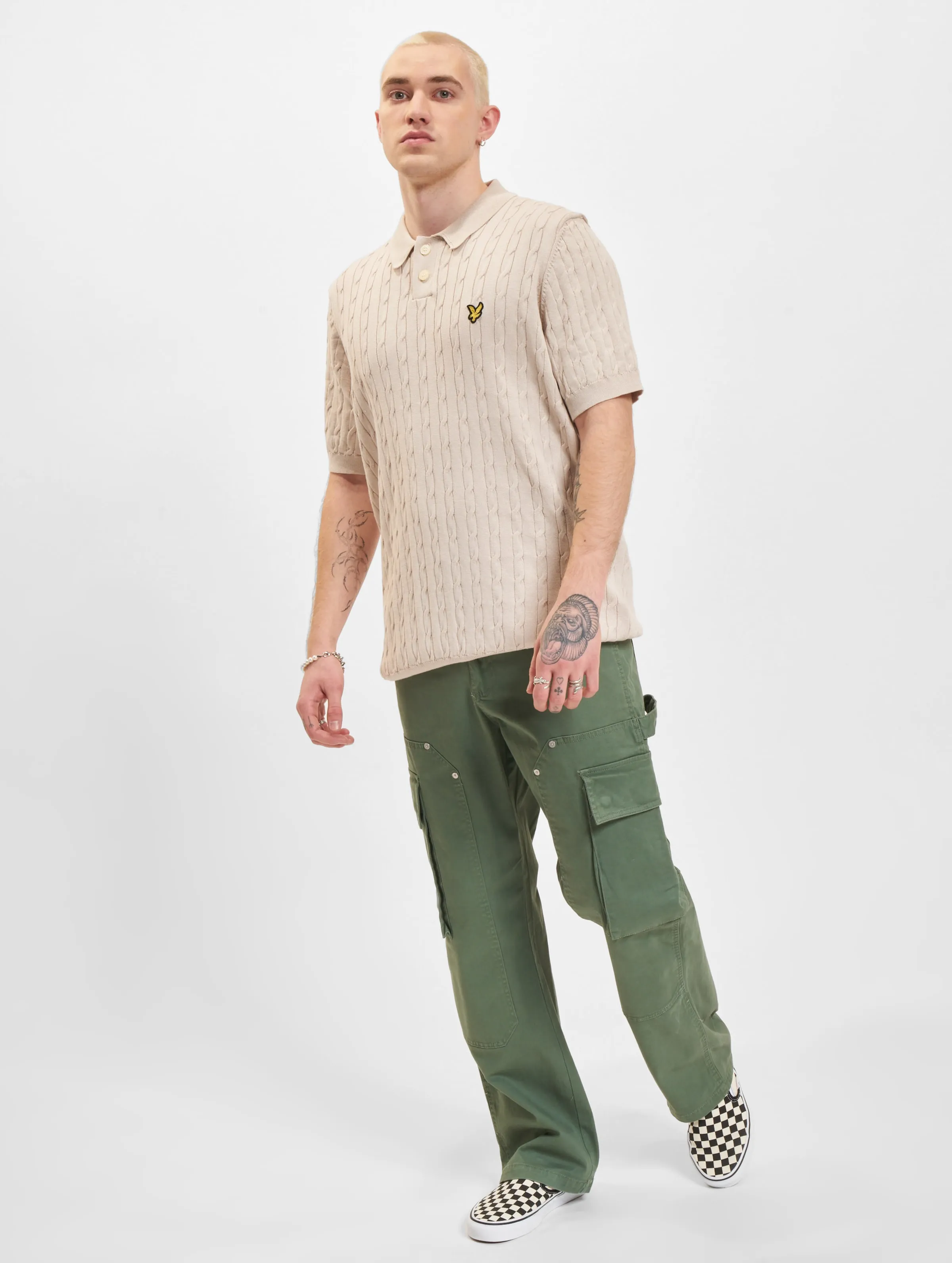 Lyle & Scott Cable Knitted