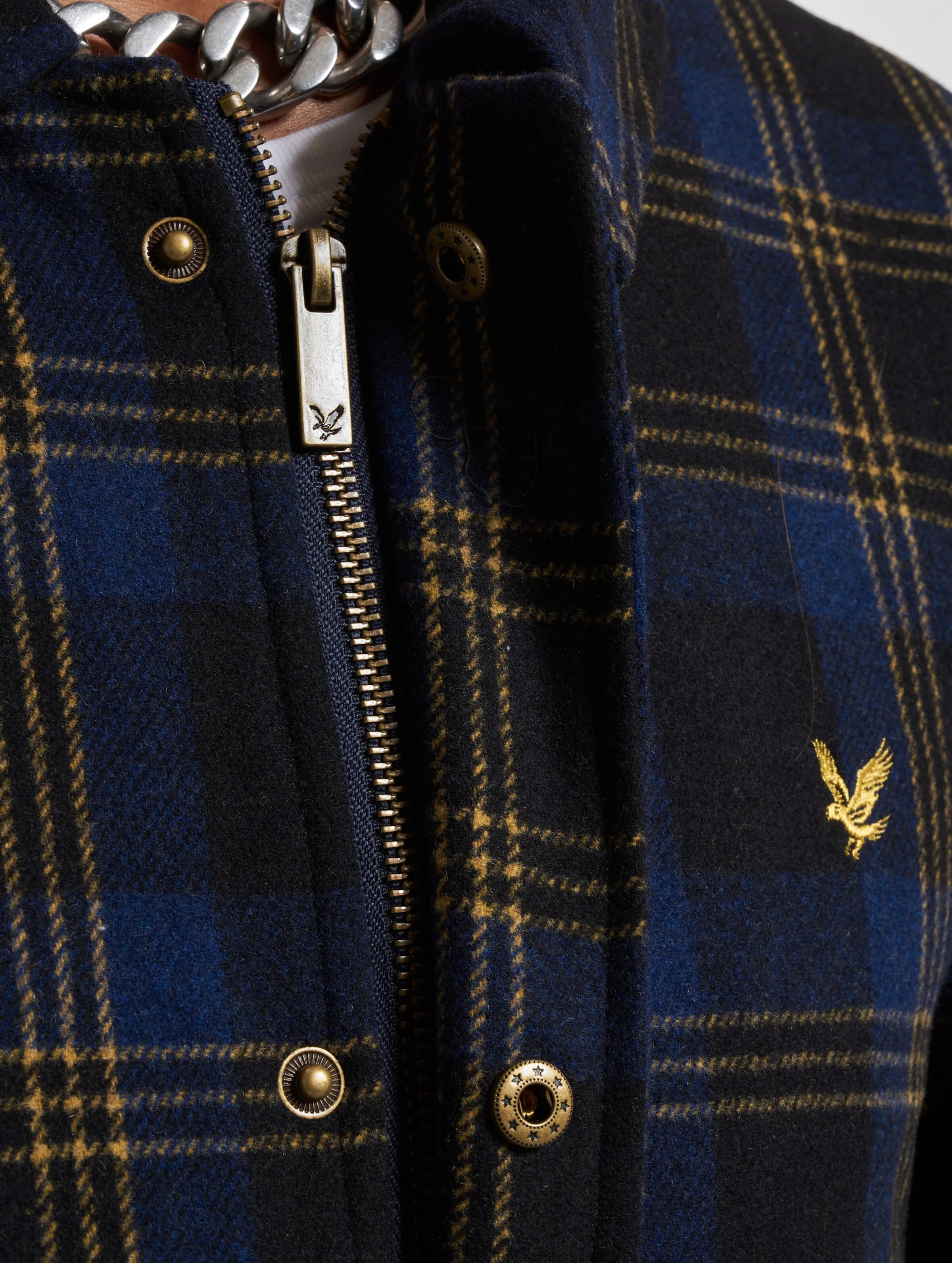 Lyle & Scott Check Wool