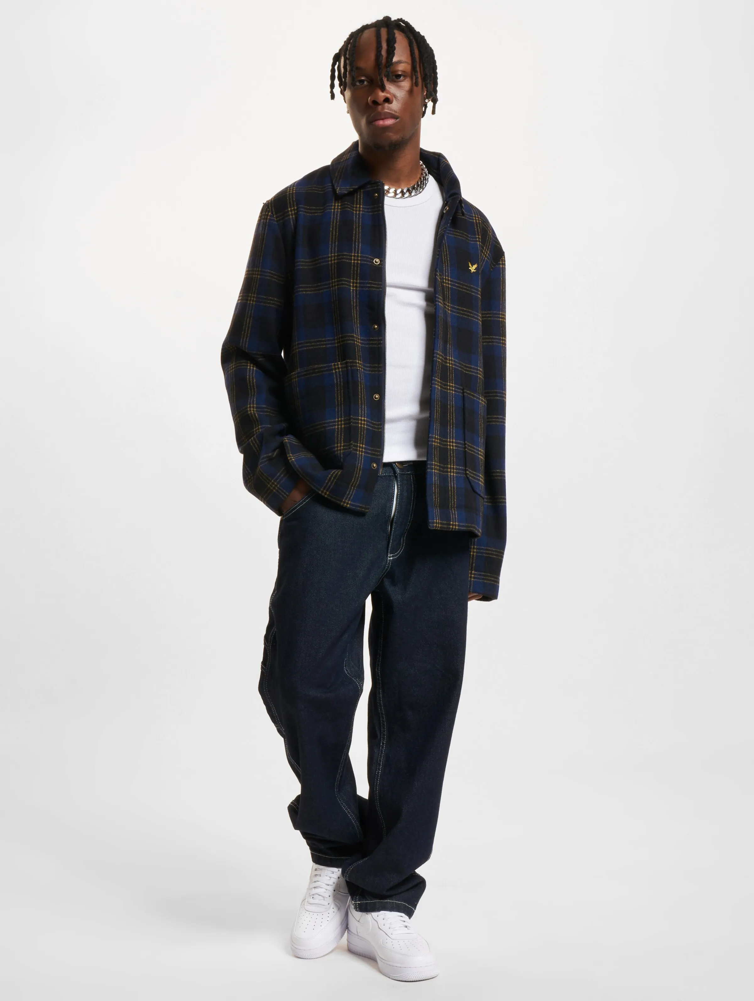 Lyle & Scott Check Wool