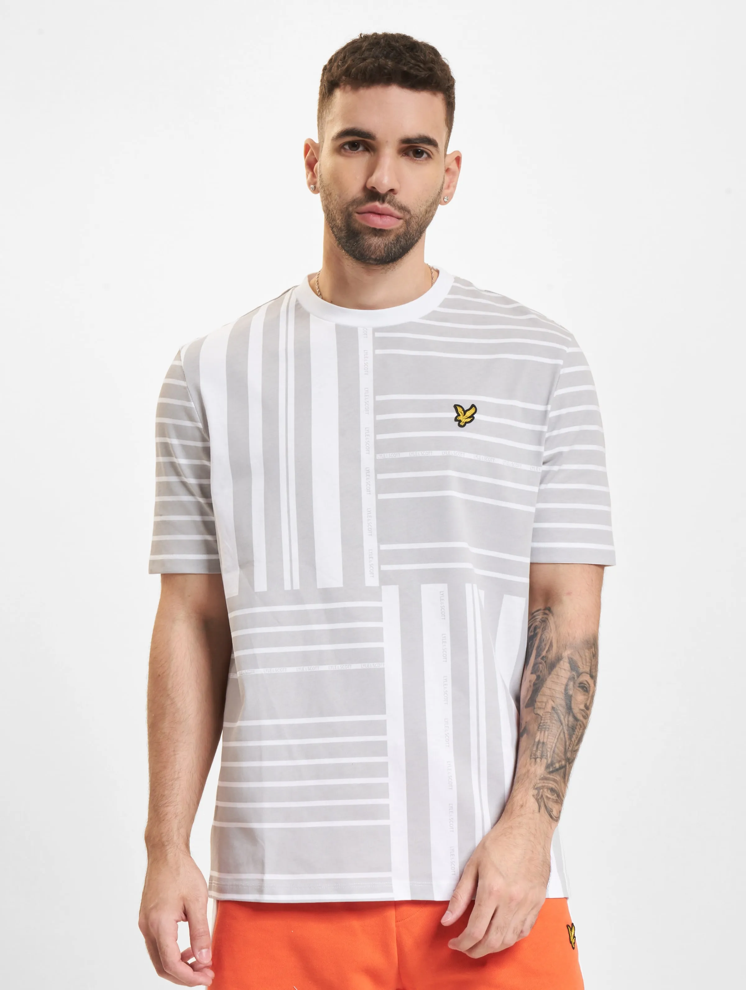 Lyle & Scott Glitch Print