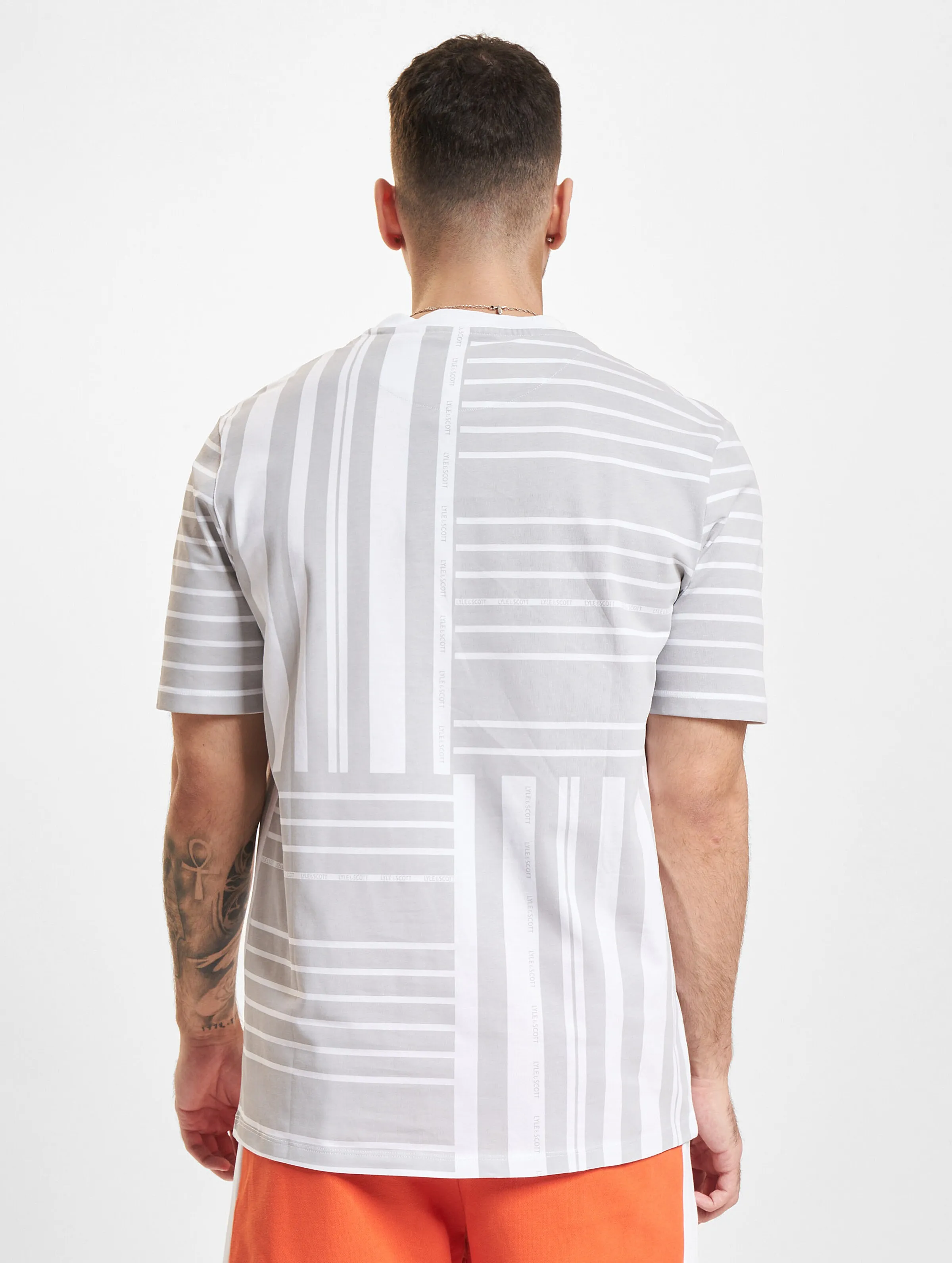 Lyle & Scott Glitch Print