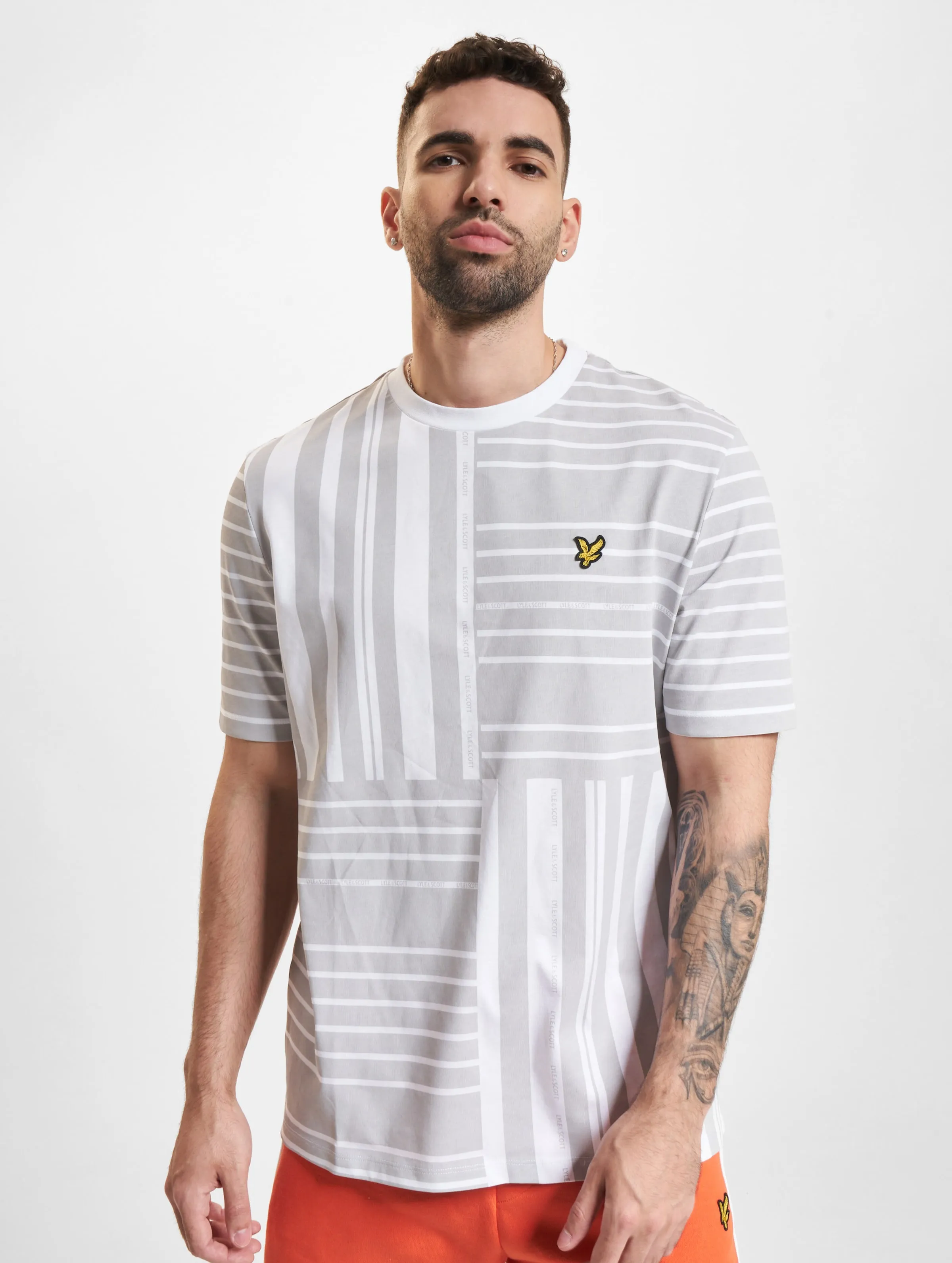Lyle & Scott Glitch Print