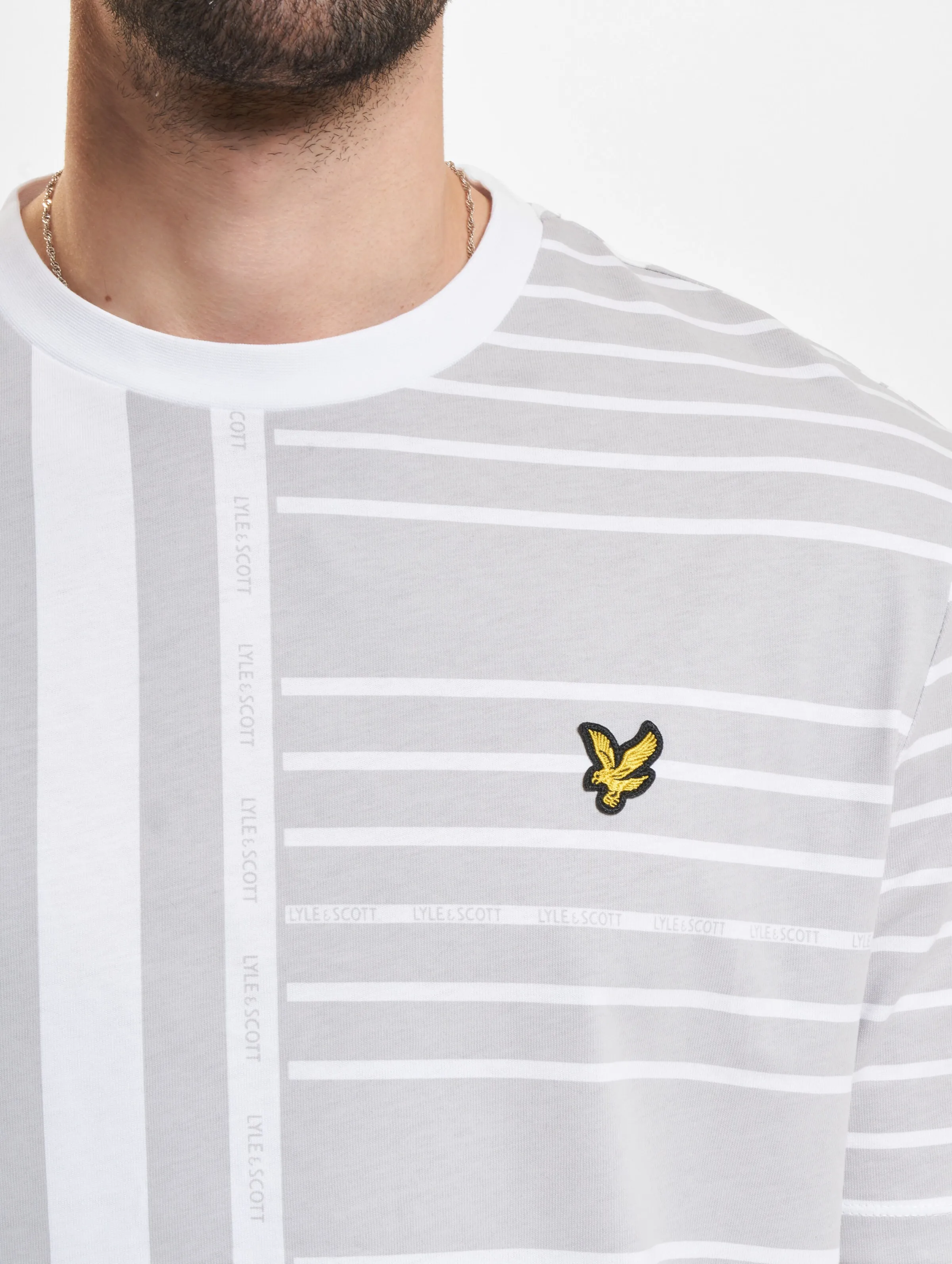 Lyle & Scott Glitch Print