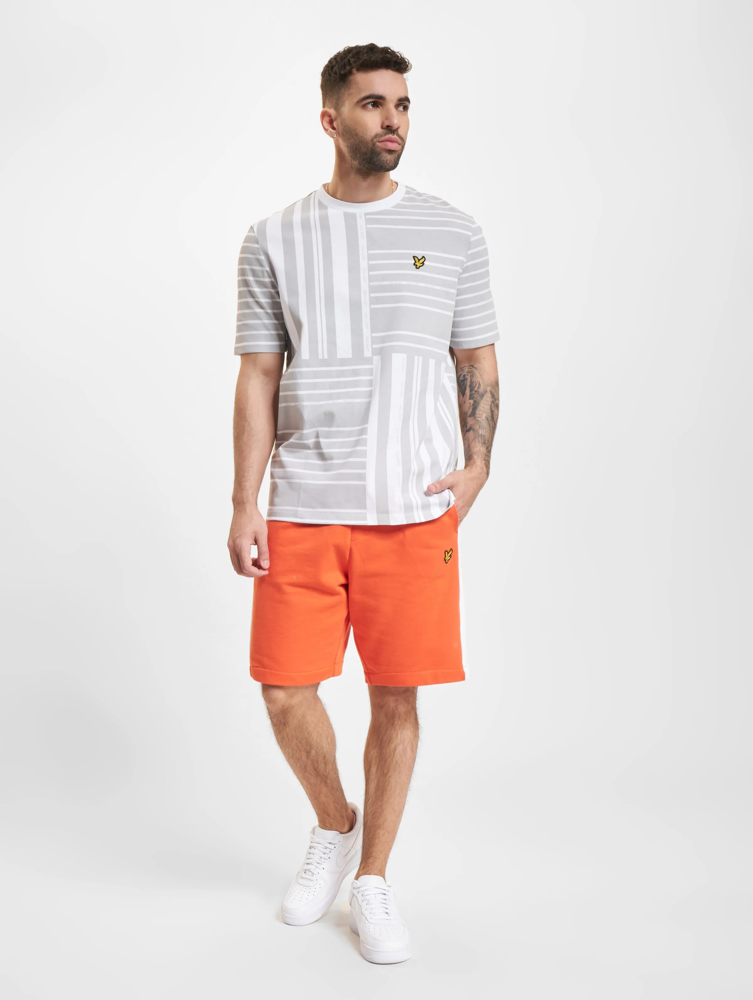 Lyle & Scott Glitch Print
