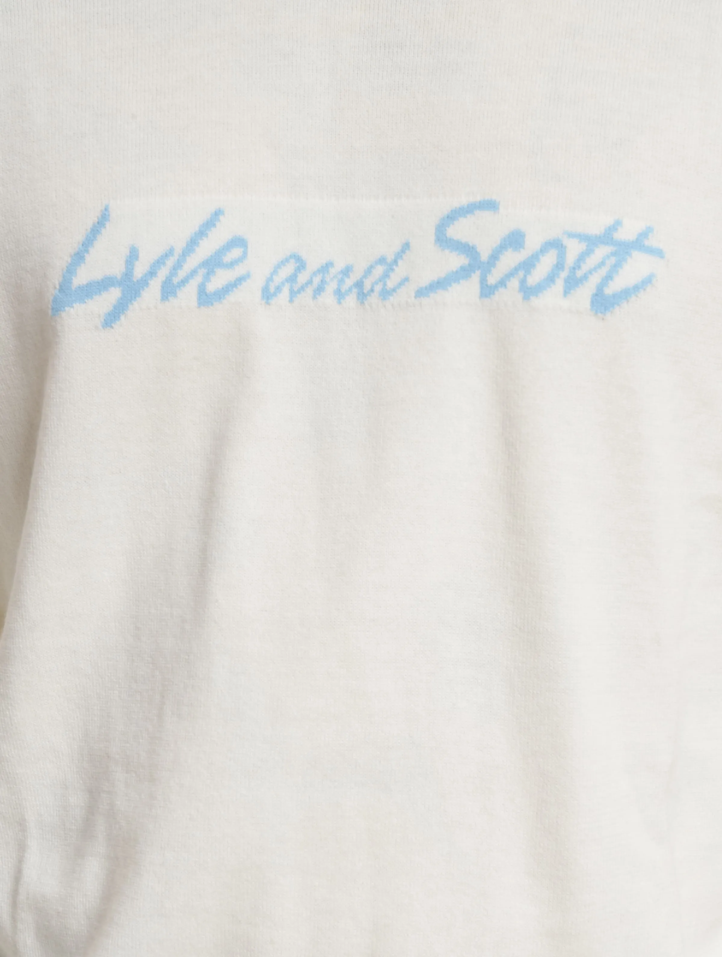Lyle & Scott Logo Intarsia