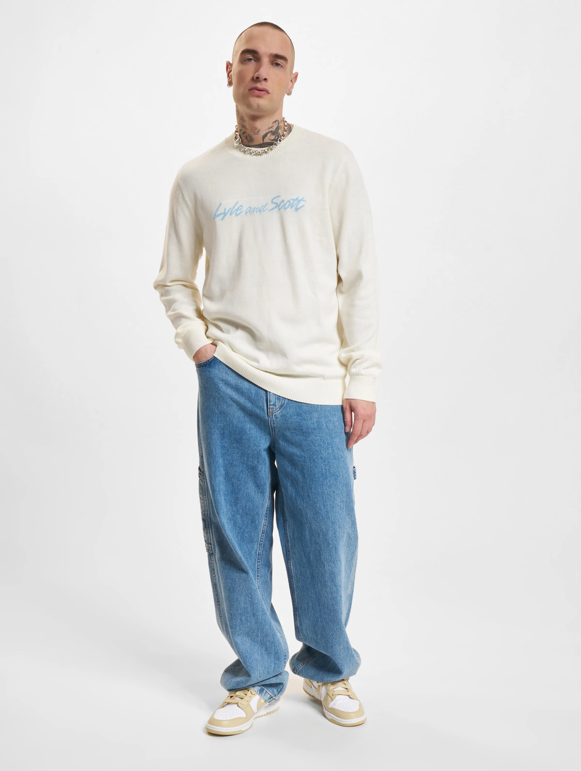 Lyle & Scott Logo Intarsia
