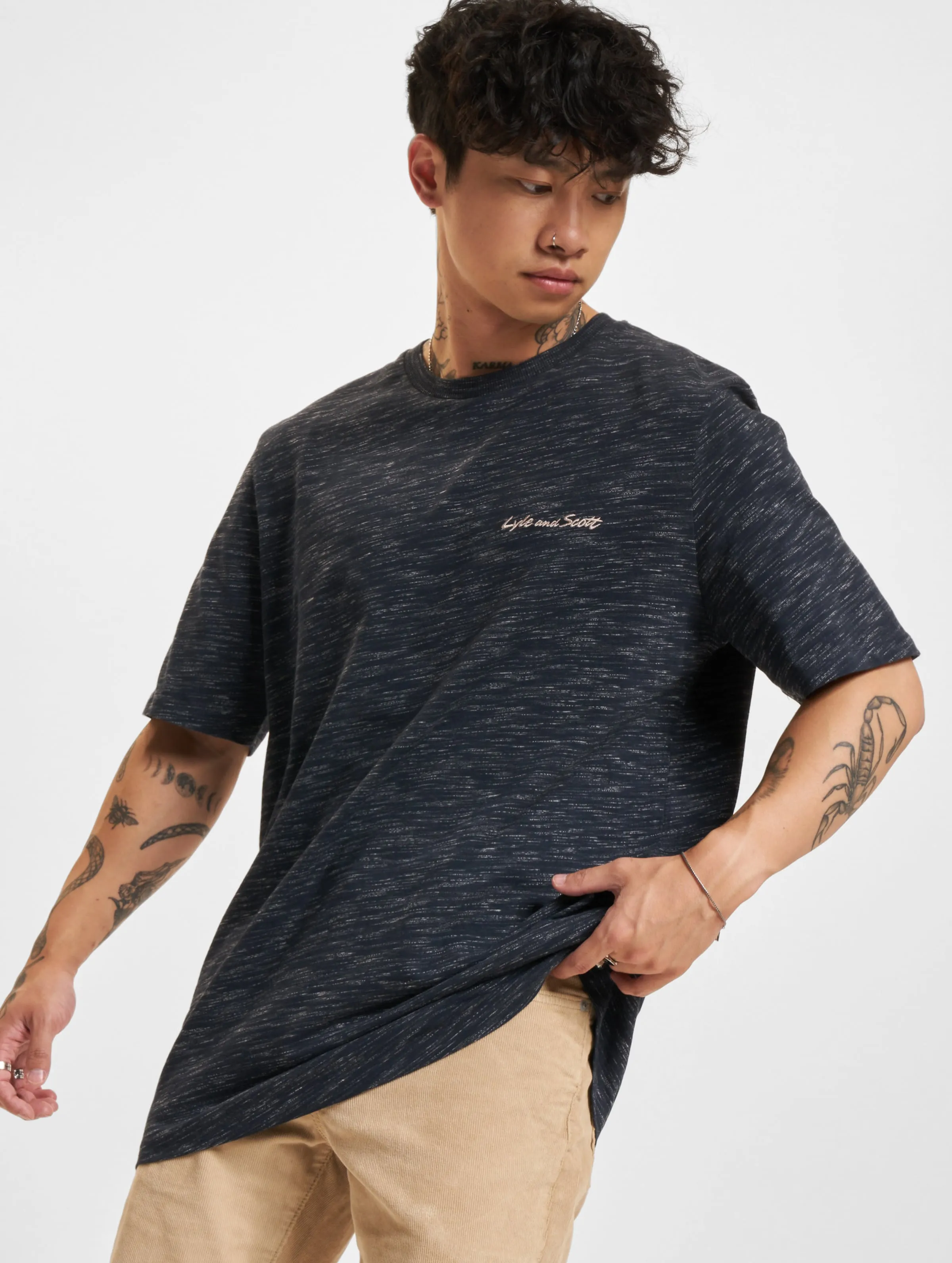 LYLE & SCOTT LYLE & SCOTT SPACE DYED TSHIRT