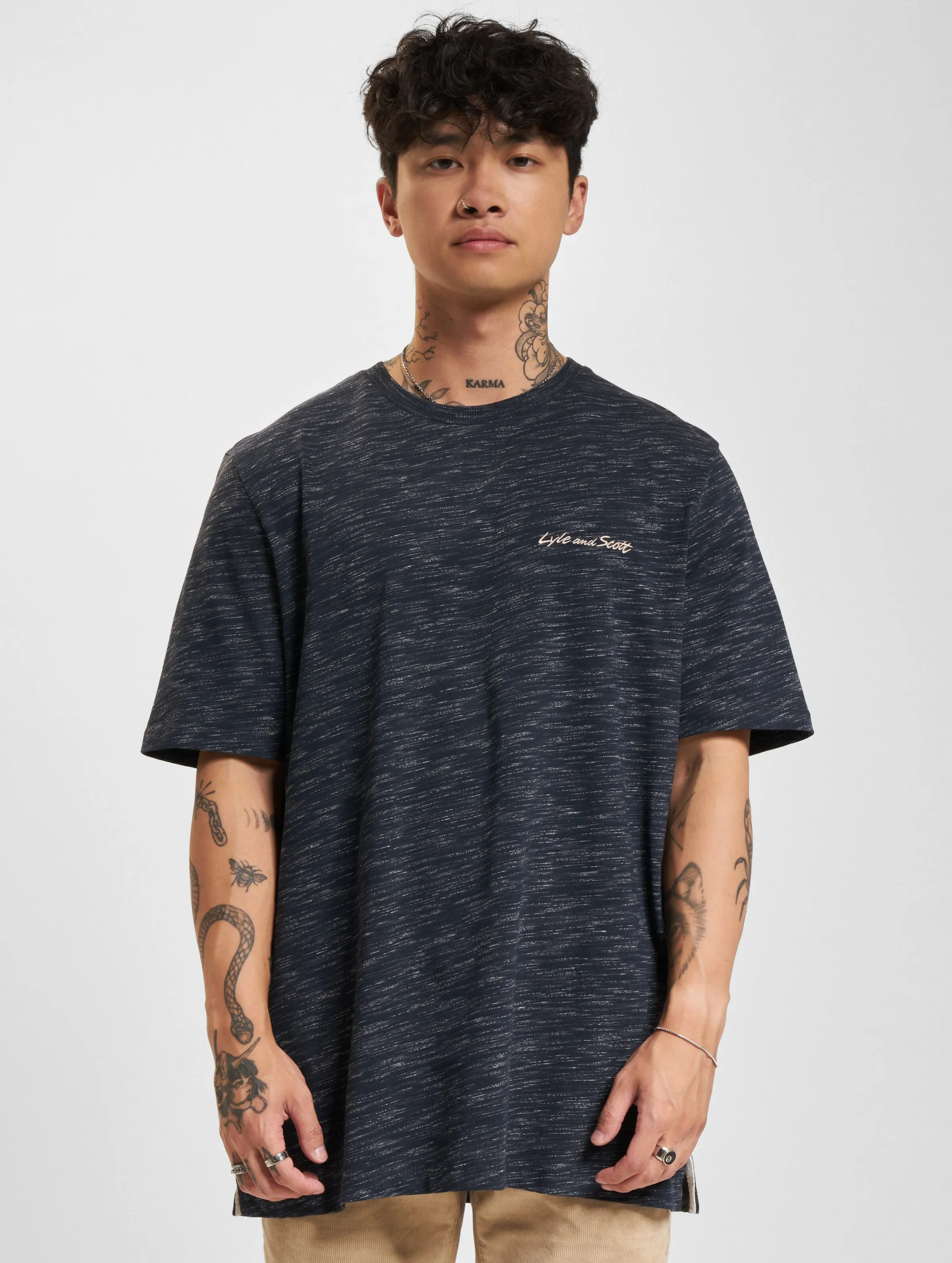 LYLE & SCOTT LYLE & SCOTT SPACE DYED TSHIRT