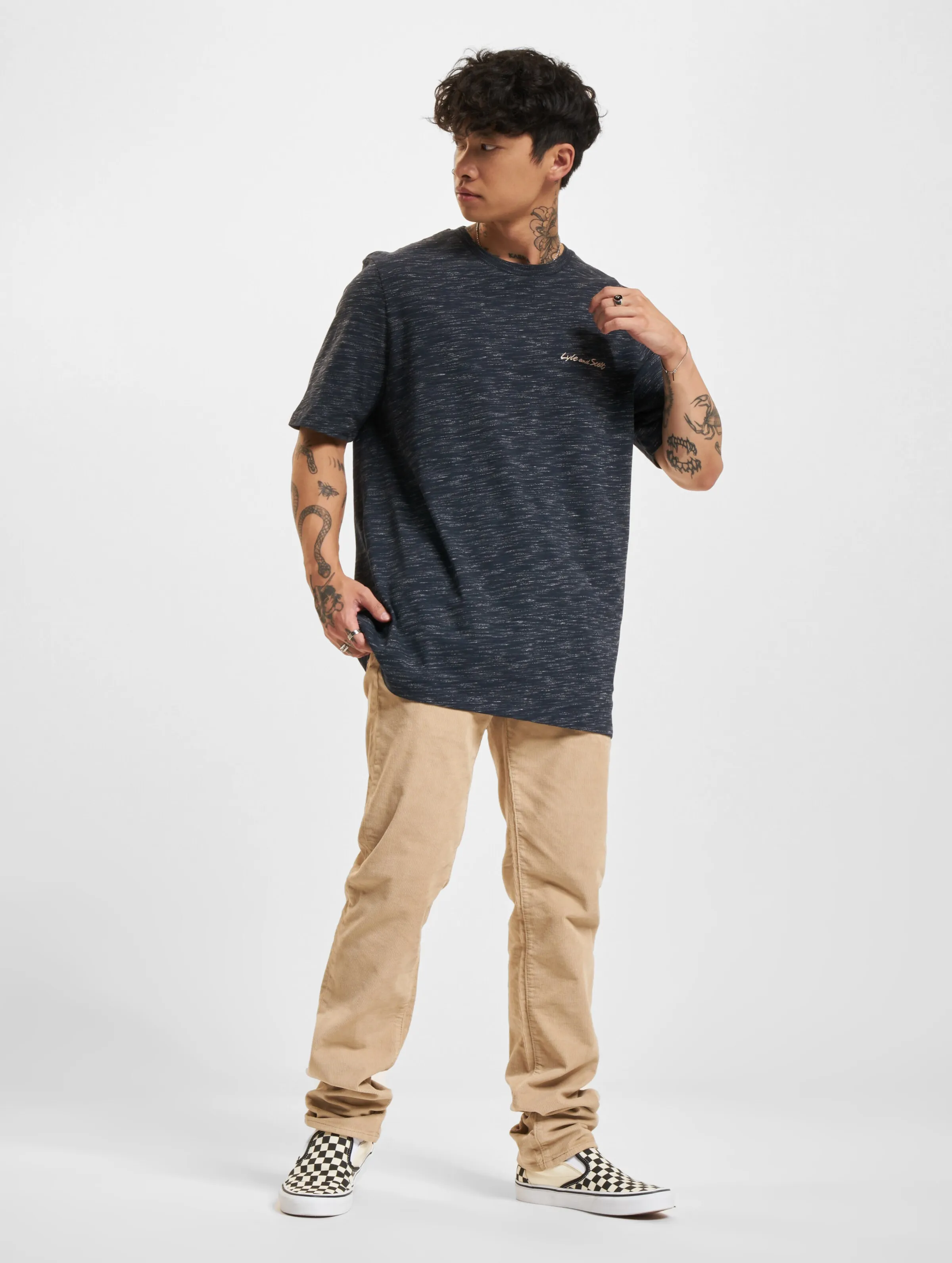 LYLE & SCOTT LYLE & SCOTT SPACE DYED TSHIRT