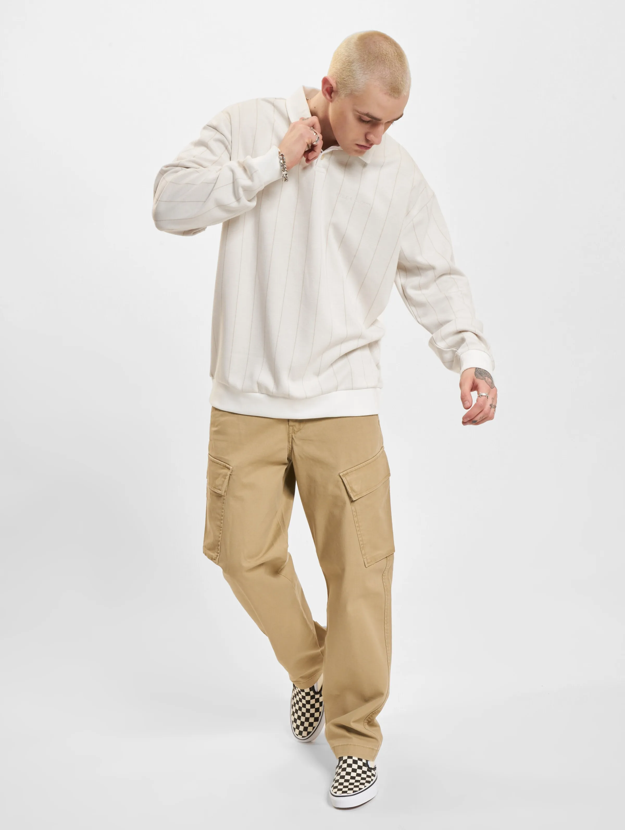 Lyle & Scott Pinstripe Collared