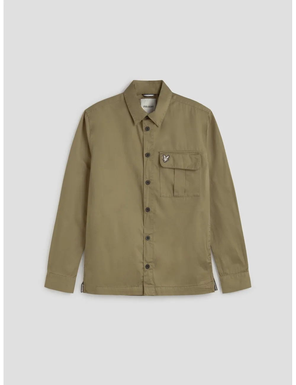 LYLE & SCOTT PLEATED POCKET OVERSHIRT